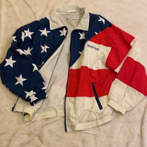 Red,white, and blue vintage jacket (1993) - Picture 3 of 3